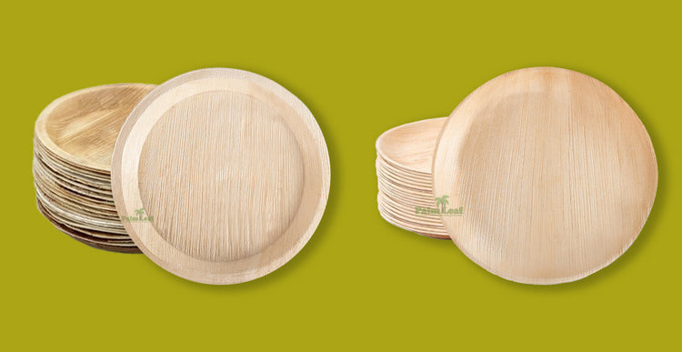 Round Leaf Plates