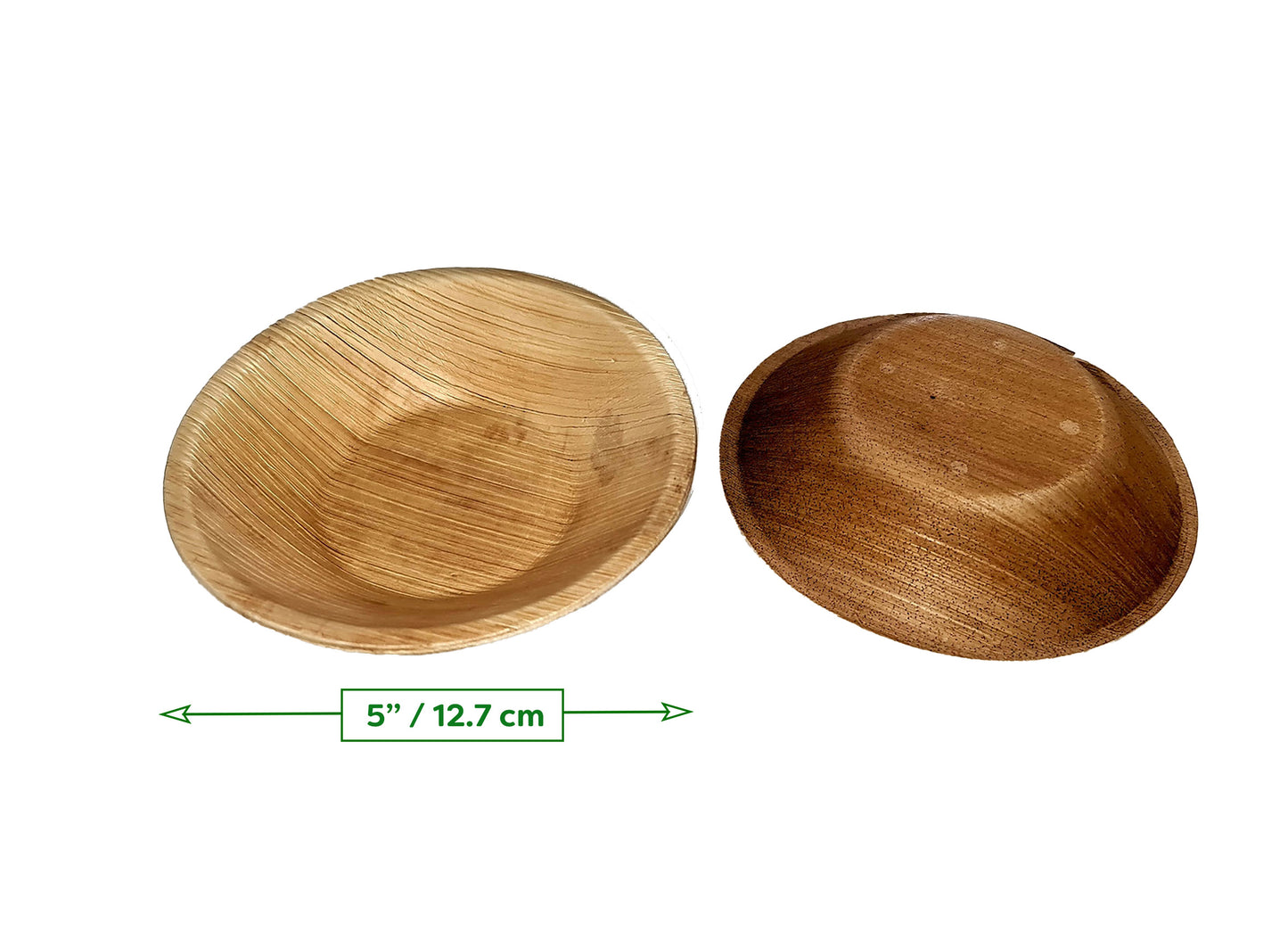 5" Round Bowl (Small) - Areca Palm Leaf Bowl